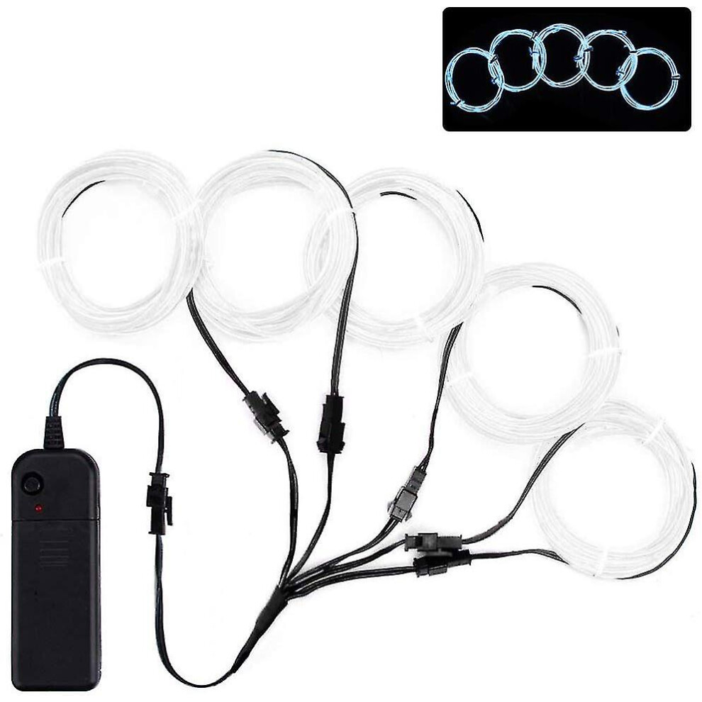 (light blue) Flexible Neon Strobe Electroluminescent Line El Lighting Line Set (five Colors)-image-OPC-PGJMK6C-NEW