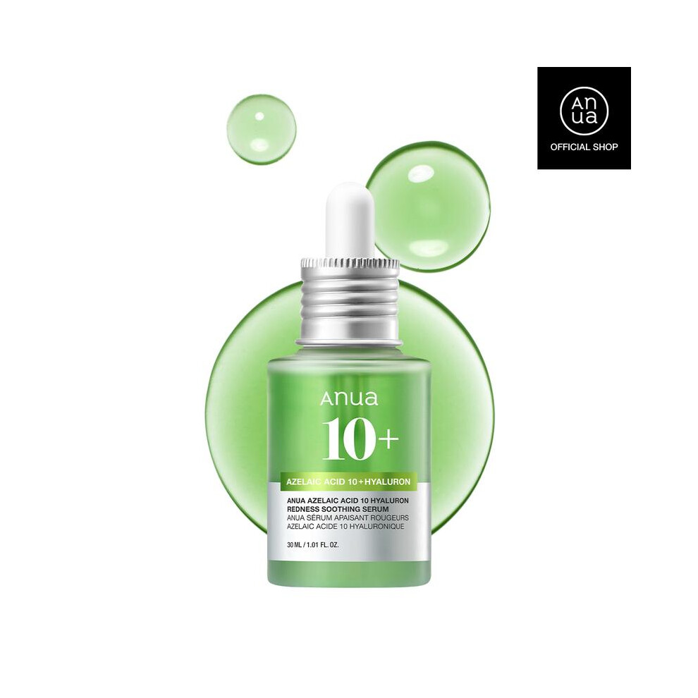 Azelaic Acid 10 Hyaluron Redness Soothing Serum 1.01 fl.oz.(30ml)Azelaicacid, Hyaluronic Acid, Non-Poreclogging