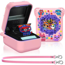(Pink)Bitzee Case Compatible with Bitzee Interactive Digital Pet,Bitzee Accessories,Bitzee Silicone Carrying Case for Bitzee Digital Pet