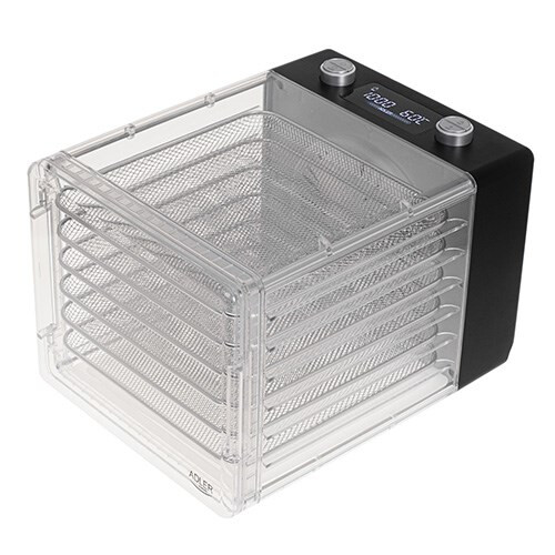 Voedseldehydrator - ADLER - 600 W - 6 programma's - Instelbare temperatuur - Stil