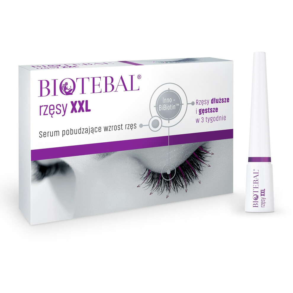 BIOTEBAL XXL 3ml Eyelash Eyebrow Stimulating Growth Serum