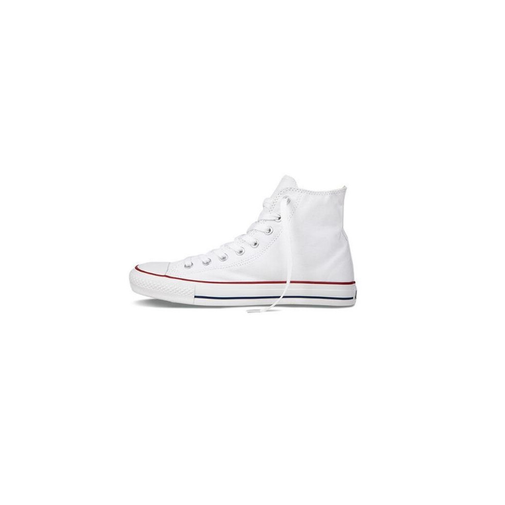 (White, US8/UK7/EU40) New All Stars Mens Chuck Taylor Ox High Top Shoes Sneakers Canvas Casual