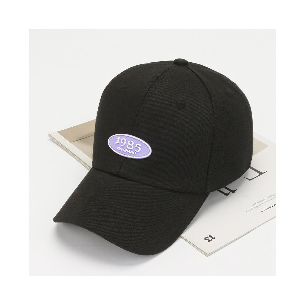 (Black) 1985 Summer Sun Protection Baseball Cap Breathable Hat Womens Baseball Hat-image-OPC-PGJMQHF-NEW