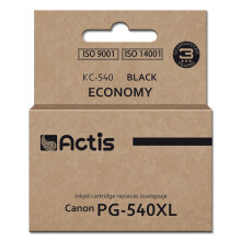 Cartouche printer Actis Inkt KC-540 (vervanging Canon PG-540XL | Suprem | 22 ml | zwart).