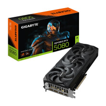 Gigabyte GeForce RTX 5080 WINDFORCE OC SFF 16G grafische kaart - 16 GB GDDR7 256-bit PCI-E 5.0 2670 MHz kernklok 3 x DP 2.1a 1 x HDMI 2.1b GV-N50