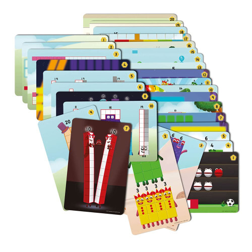 Learning Resources Learning Resources MathLink Cubes Numberblocks 11-20 Activity Set, 30 Numberblocks Activities Linked to TV Episodes, 155 Numberblocks MathLink Cubes & 2