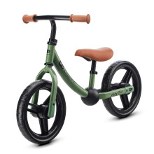 Kinderkraft 2WAY Next Balance Bike, Kids First Bicycle, No Pedals, 12 inches Wheels, with Ajustable Seat, Accessories, Bag, Bell, for Toddlers, from 2