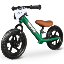 KRIDDO Toddler Balance Bike 2 Year Old, Age 18 Months to 5 Years Old, 12 Inch Push Bicycle with Customize Plate (3 Sets of Stickers Included), Gift Bi