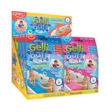 10 x Gelli Baff Gift Bundle from Zimpli Kids, Magically turns water into thick, colourful goo, 3 x Red, 3 x Blue, 2 x Pink & 2 x Green, Party Favours