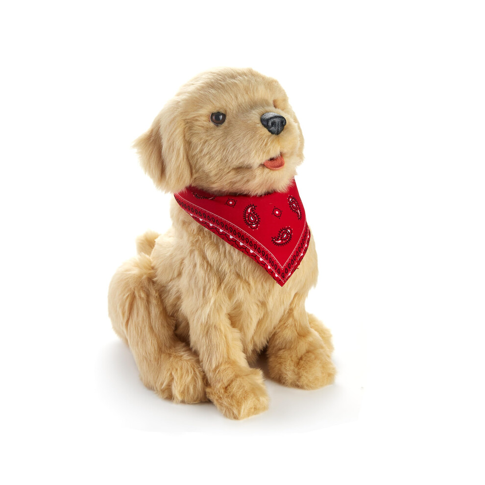 Photos - Other Toys Ageless Innovation Joy For All Interactive Pet Dog - Lifelike & Realistic Companion with Soft Fur, Head and Tail Movements,