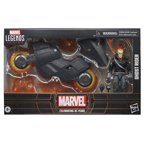 Marvel Marvel Legends Series Ghost Rider Action Figure with Motorcycle 1