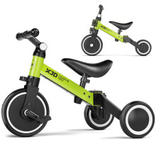 XJD 5 in 1 Toddler Balance Bike Kids Trike for 1-3 Years Old Boys Girls 3 Wheel Kids Tricycles Baby First Bike Indoor Outdoor Birthday Gifts for Toddl