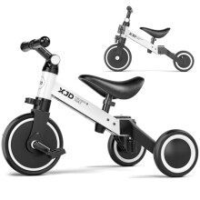XJD 5 in 1 Toddler Balance Bike Kids Trike for 1-3 Years Old Boys Girls 3 Wheel Kids Tricycles Baby First Bike Indoor Outdoor Birthday Gifts for Toddl