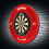 winmau WINMAU Dartboard Surrounds (PDC Red) 4