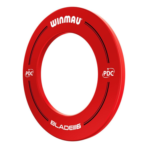 winmau WINMAU Dartboard Surrounds (PDC Red) 1