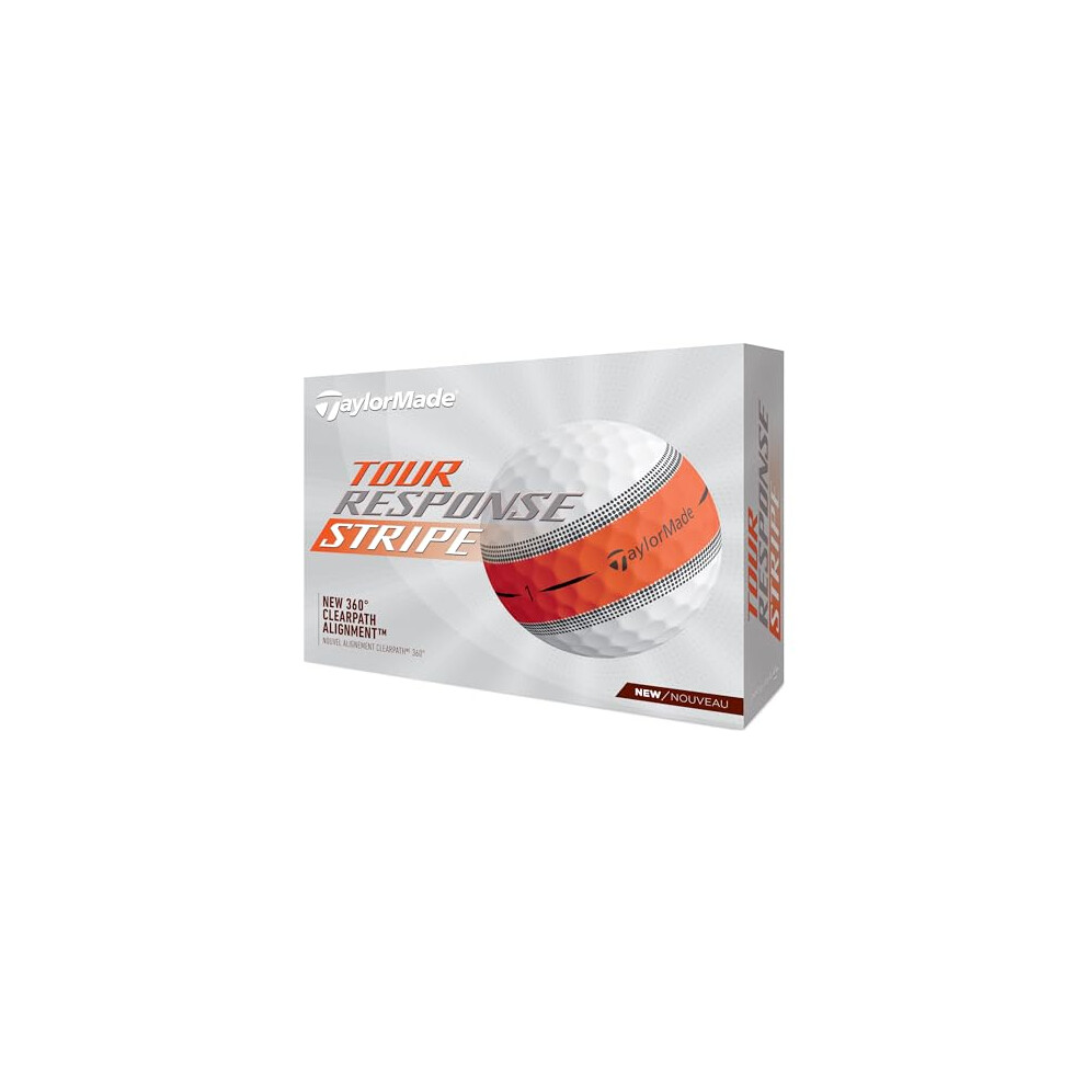 TaylorMade TM22 Tour Response Stripe Orange