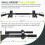ProsourceFit Wall-Mounted Pull-Up/Chin-Up Bar, Heavy Duty 300 lb. Capacity, Black 2