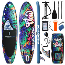 SereneLife Inflatable Stand Up Paddle Board, SUP Board- Paddleboards for Adults & Youth, Paddle Board Accessories,15.25 cm Thick Standup Paddleboardin