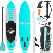 SereneLife Inflatable Stand Up Paddle Board, SUP Board- Paddleboards for Adults & Youth, Paddle Board Accessories,15.25 cm Thick Standup Paddleboardin