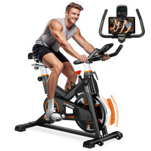 Wenoker Exercise Bike Magnetic Resistance,Spin bike Indoor Cycling Exercise for Home Gym Use Equipment with LCD Console & Tablet Holder Cardio Workout