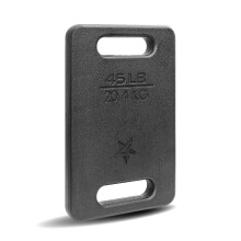 Yes4All CMJ4 Cast Iron Rucking Weight Plate for Backpack, 20,4 KG | 45 POUND
