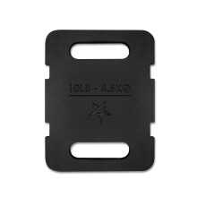 Yes4All L329 Cast Iron Rucking Weight Plate for Backpack, 4,5 KG | 10 POUND