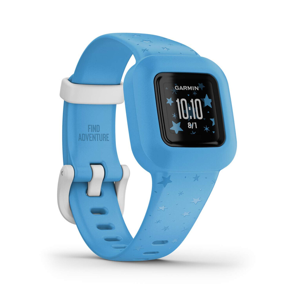 Garmin vivofit Jr.3, Fitness Tracker for Kids, Includes Interactive App Experience, Swim-Friendly, Up To 1-year Battery Life, Adjustable watch band, B