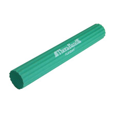 THERABAND Resistance FlexBar for Men and Women, Strength, Grip and Elbow Training and Pain Relief, Home Gym Equipment, Intermedium Level, Green, Mediu