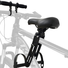 Kids Bike Seat with Handlebar Attachment, Front Mounted Bicycle Seats for Children 2-5 Years (up to 48 Pound), Safe and Comfortable Kids Moutain Bike