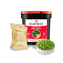 ReadyWise, 120 Servings, Vegetable Bucket, Freeze Dried, 20 Years Shelf Life, Emergency Food