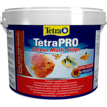 Tetra Pro Colour Multi-Crisps - Premium fish food with colour concentrate for brightly colourful Fish, 10L