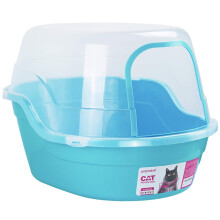 petphabet litter tray Cat Litter Tray/cat litter box Toilet box XXL, 63x48x43cm, Jumbo Hooded Cat Litter Tray with lid Extral Large Litter tray enclos
