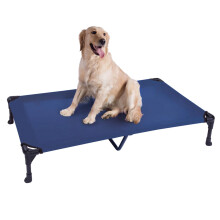Veehoo Cooling Elevated Dog Bed - Portable Raised Pet Cot with Washable & Breathable Mesh, No-Slip Rubber Feet for Indoor & Outdoor Use, Oversize Pack
