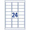 Q-Connect Multipurpose Labels 64x33.9mm 24 Per Sheet White (9600 Pack) KF26071 4