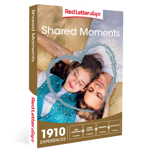 Red Letter Days Shared Moments Experience Gift Box for 2 - Over 1900 Memorable UK Experiences