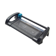 Avery A4 A4TR Office Trimmer - Paper Cutter, Black and Teal