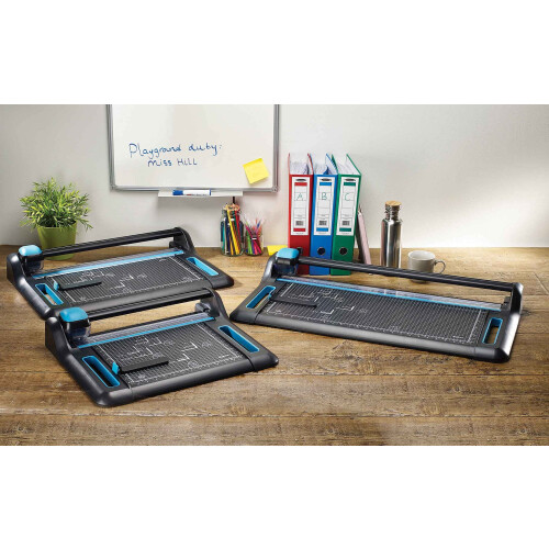 Avery A4 A4TR Office Trimmer - Paper Cutter, Black and Teal 1