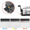 RAYSON Comb Binding Machine, 21-Hole, Binds 400 Sheets, With Durable Metal Construction, A4, SD-220B 4