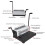 RAYSON Comb Binding Machine, 21-Hole, Binds 400 Sheets, With Durable Metal Construction, A4, SD-220B 3