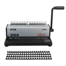 RAYSON Comb Binding Machine, Binds 200 Sheets, 21-Hole, A4, SD-1201