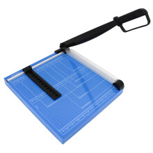 HFS(R) 12? A4 Paper Cutter Multi-Purpose Trimmer for Copper Sheet, Leather, Plastic Sheet, Iron Sheet, Non-Woven Fabric 12 Sheets 80-Gram Paper