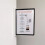 LEVIATAN | Wall Display Board System | Wall Lectern | Document Organiser | Consultation and Presentation Documents | Plastic Case for Papers | Include 5