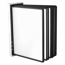 LEVIATAN | Wall Display Board System | Wall Lectern | Document Organiser | Consultation and Presentation Documents | Plastic Case for Papers | Include