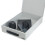 HMF 1413-07 Lockable Document Box with Combination Lock, DIN A4, Light Grey 3