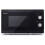Sharp SHARP YC-MS01U-B Compact 20 Litre 800W Manual control Microwave, 5 power levels, defrost function, LED cavity light - Black 2