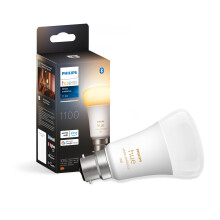Philips Hue White Ambiance Single Smart Bulb LED [B22 Bayonet Cap] - 1100 Lumens (75W Equivalent). Works with Alexa, Google Assistant and Apple Homeki