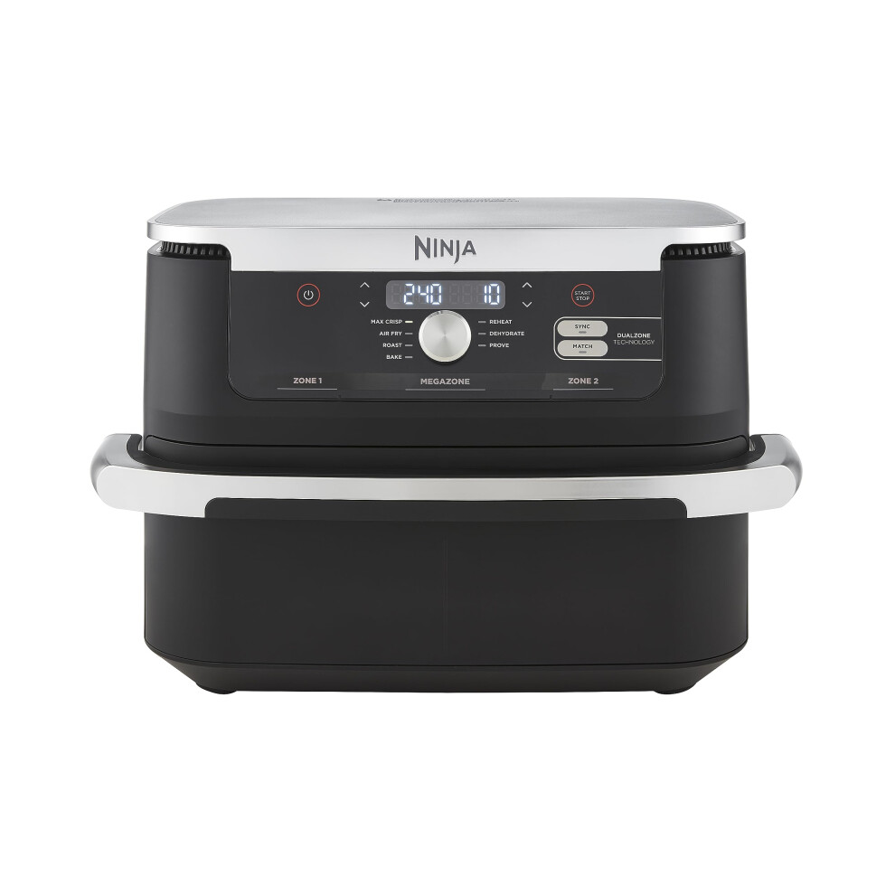 Ninja Foodi Flexdrawer Air Fryer, Dual Zone With Removable Divider, Large 10.4L Drawer, 7-In-1, Air-Fryer Uses No Oil, Air Fry, Roast, Bake, Max Crisp