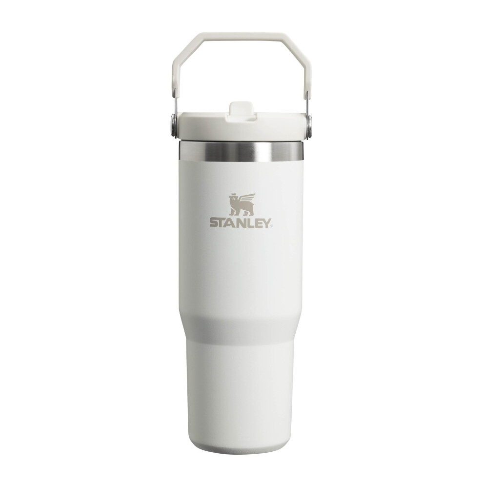 Stanley Iceflow Flip Straw Water Bottle With Straw 0.89L - Keeps Cold For 12+ Hours - Easy To Carry - Dishwasher Safe - Stainless Steel Thermal Flask