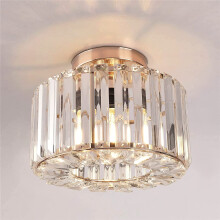 FRIDEKO HOME Crystal Ceiling Light - Easric Modern Ceiling Lights Living Room LED Ceiling Lighting Industrial Chandeliers Ceiling Lights for Bedroom H