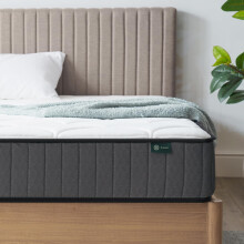 ZINUS Double Mattress - Spring & Memory Foam Mattress - 135x190cm/4.4x6.2ft -Height 15cm/6in - Medium Firmness -Skin-friendly Hybrid Mattress -Body Su